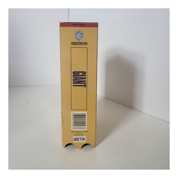 Giant (2 tape set) BETA Tape Betamax (Not VHS) James Dean - Picture 3 of 3